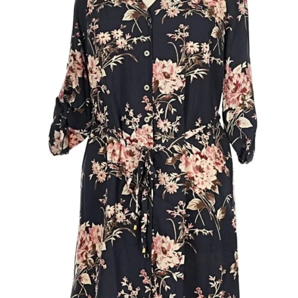 41 Hawthorn Pink and White Floral Blouse